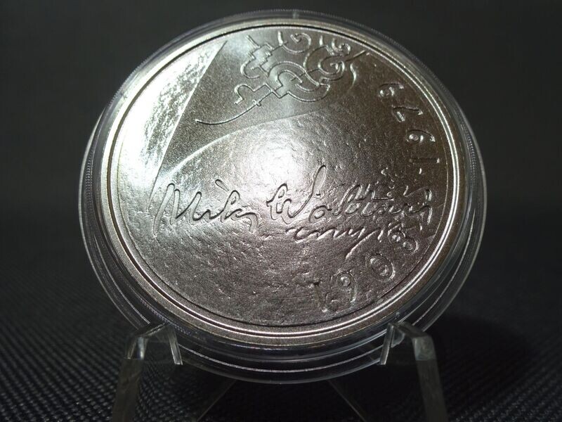 Silbermünze Finnland 2008 10 Euro Mika Waltari Hund Silbermünze Finnland 2008 10 Euro Mika Waltari Hund