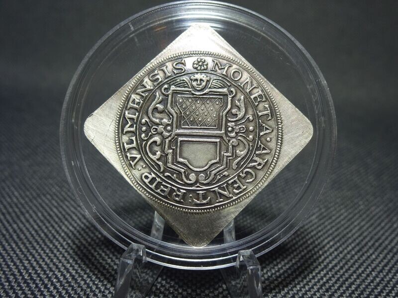 Silbermünze Deutschland 1704 Ulm 1 Gulden Klippe Ulmensis Moneta Argent Nachprägung