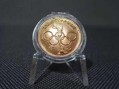 Medaille Deutschland 1972 München XX. Olympiade Kupfer
