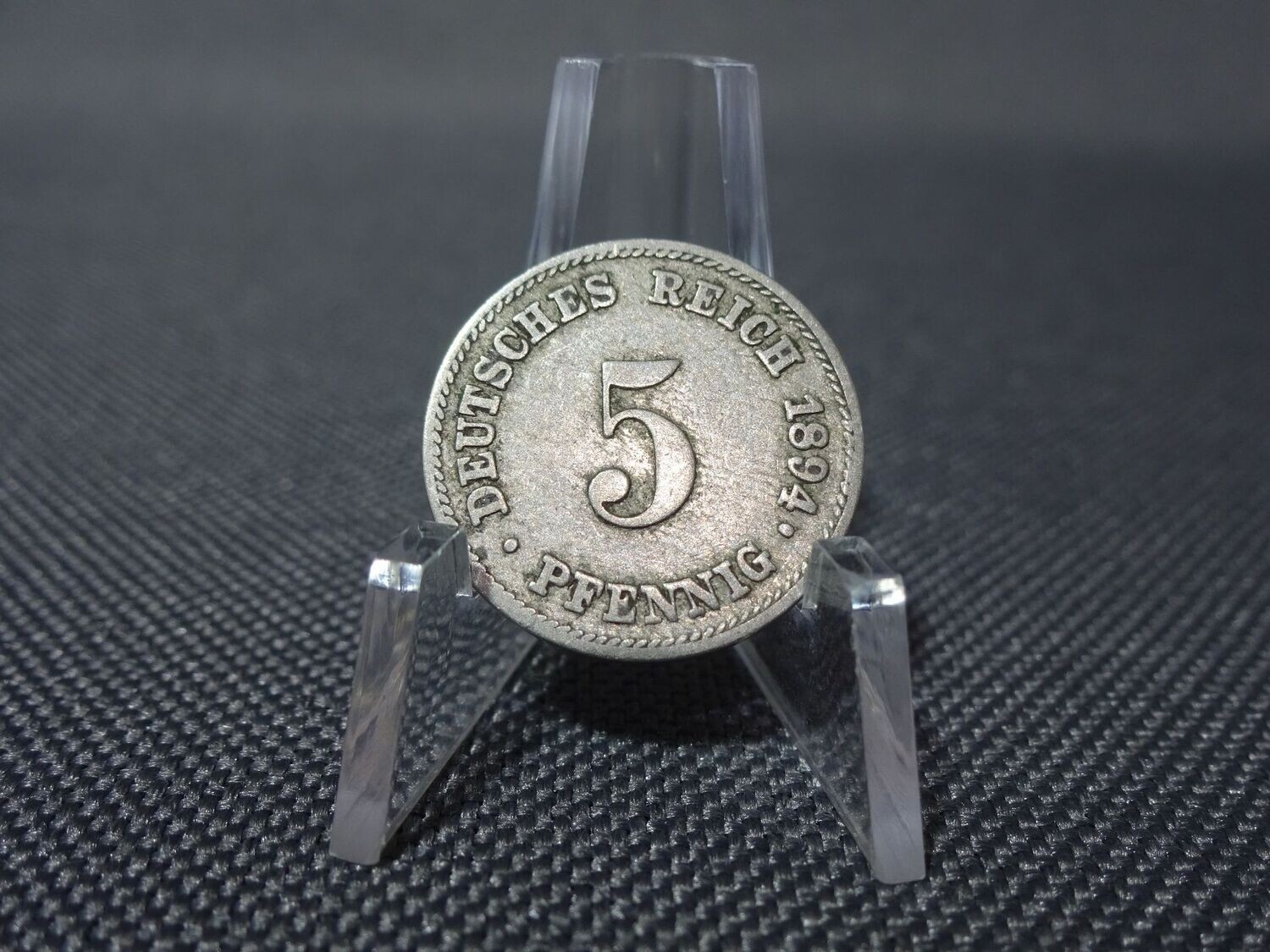 Münze Deutsches Kaiserreich 1894 J 5 Pfennig Hamburg