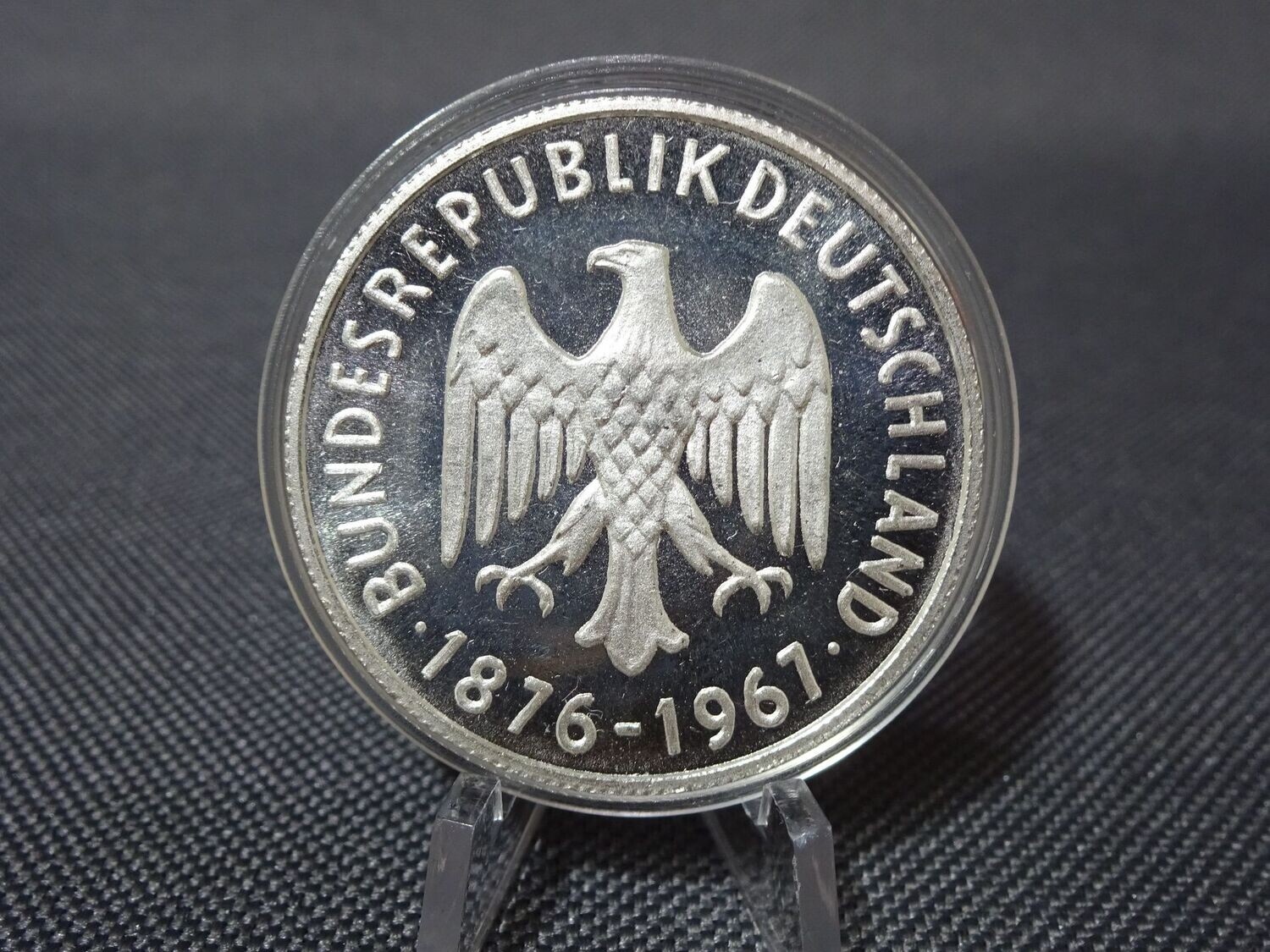 Medaille Deutschland 1876 - 1967 Konrad Adenauer Bundesadler