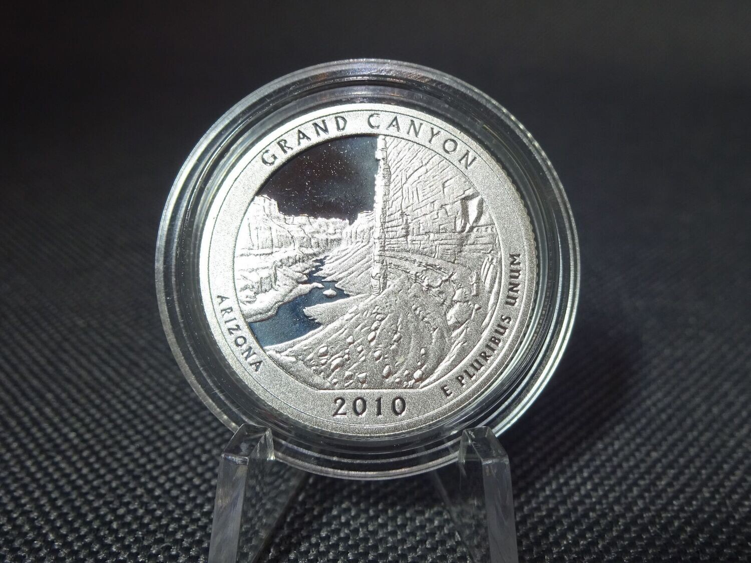 Silbermünze USA 2010 Quarter 1/4 Dollar Grand Canyon Arizona Liberty Washington PP Proof Silbermünze USA 2010 Quarter 1/4 Dollar Grand Canyon Arizona Liberty Washington PP Proof