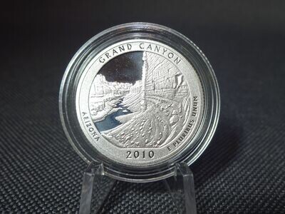 Silbermünze USA 2010 Quarter 1/4 Dollar Grand Canyon Arizona Liberty Washington PP Proof Silbermünze USA 2010 Quarter 1/4 Dollar Grand Canyon Arizona Liberty Washington PP Proof