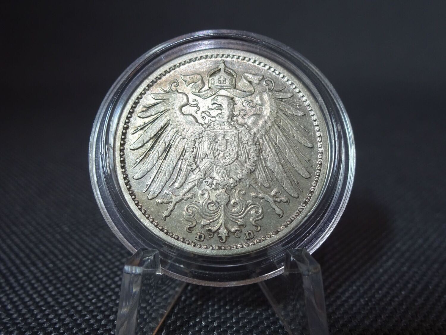 Silbermünze Deutsches Kaiserreich 1906 D 1 Mark München Silbermünze Deutsches Kaiserreich 1906 D 1 Mark München