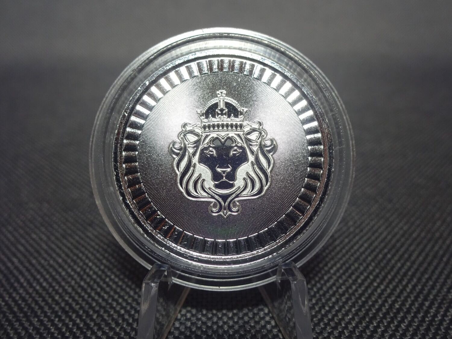 Silbermedaille USA Löwe Lion King Scottsdale Mint 1/2 Oz Unze