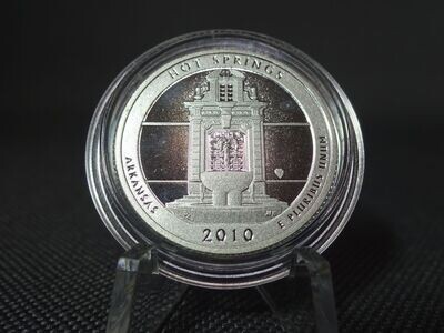 Silbermünze USA 2010 Quarter 1/4 Dollar Arkansas Hot Springs Washington Liberty PP Proof Silbermünze USA 2010 Quarter 1/4 Dollar Arkansas Hot Springs Washington Liberty PP Proof