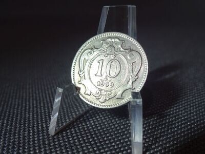 Münze Österreich 1909 10 Heller KuK Münze Österreich 1909 10 Heller KuK