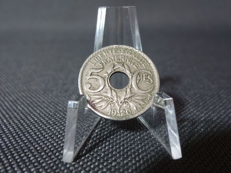 Münze Frankreich 1920 5 Centimes