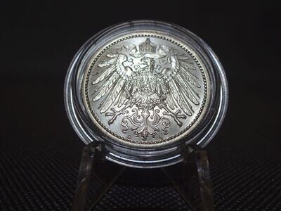 Silbermünze Deutsches Kaiserreich 1914 A 1 Mark Berlin