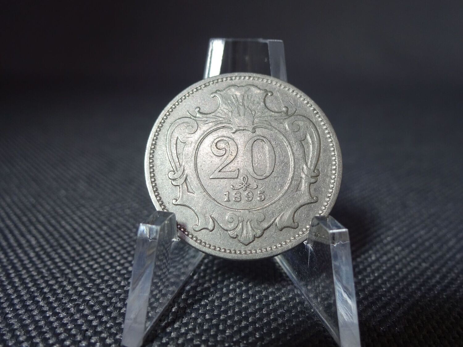 Münze Österreich 1895 20 Heller KuK Münze Österreich 1895 20 Heller KuK