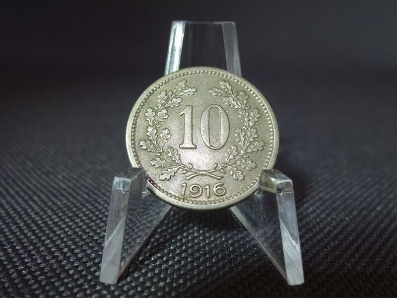 Münze Österreich 1916 10 Heller KuK