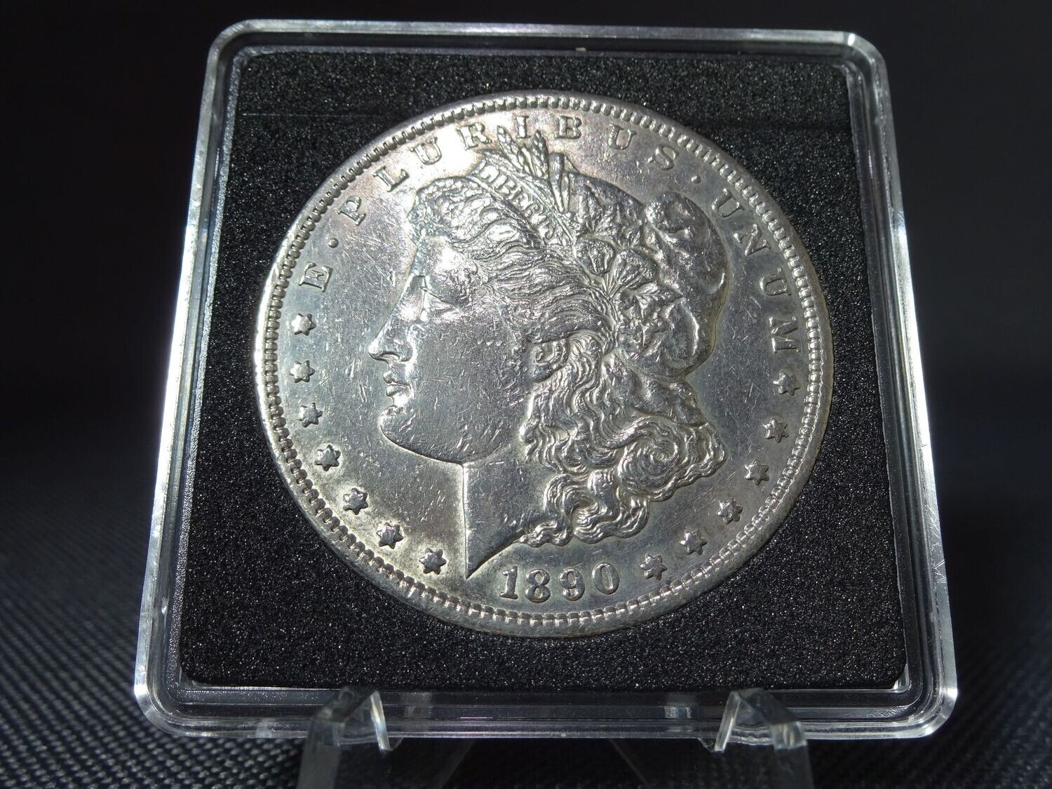 Silbermünze USA 1890 S 1 Morgan Dollar Liberty Eagle San Francisco Silbermünze USA 1890 S 1 Morgan Dollar Liberty Eagle San Francisco