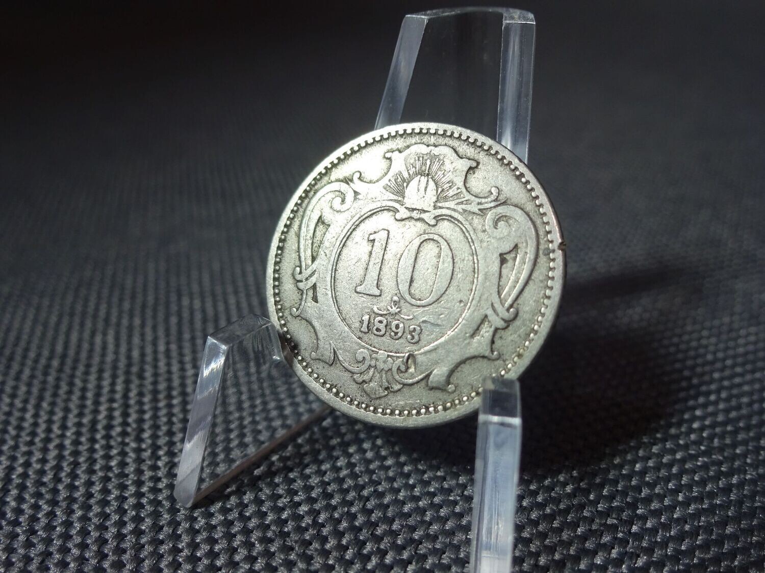 Münze Österreich 1893 10 Heller KuK Münze Österreich 1893 10 Heller KuK