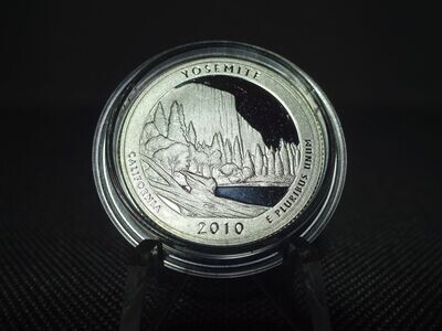 Silbermünze USA 2010 Quarter 1/4 Dollar Yosemite Nationalpark California Washington Liberty PP Proof Silbermünze USA 2010 Quarter 1/4 Dollar Yosemite Nationalpark California Washington Liberty PP Proof