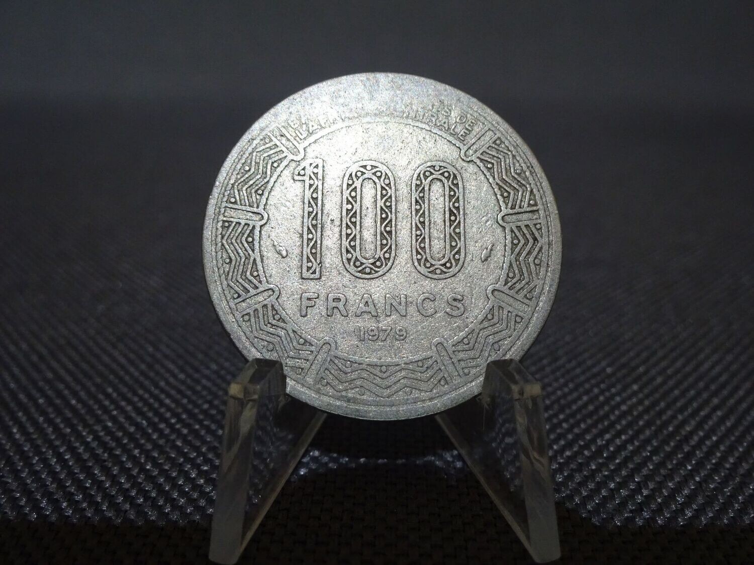 Münze Zentralafrika Zentralafrikanische Republik 1979 100 Francs Franken Münze Zentralafrika Zentralafrikanische Republik 1979 100 Francs Franken