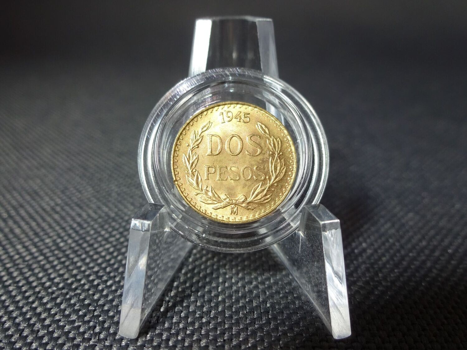 Goldmünze Mexiko 1945 2 Dos Pesos Goldmünze Mexiko 1945 2 Dos Pesos