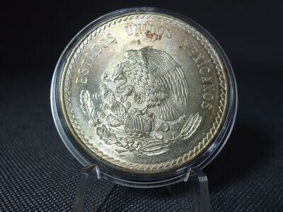 Silbermünze Mexiko 1948 5 Pesos