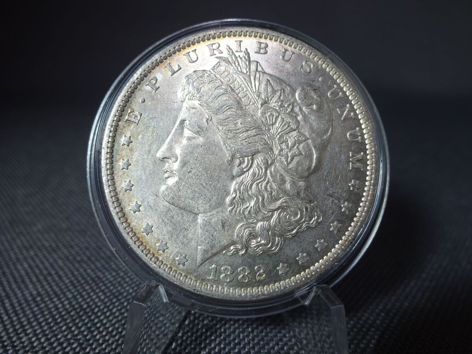 Silbermünze USA 1882 O 1 Morgan Dollar Liberty Eagle New Orleans Silbermünze USA 1882 O 1 Morgan Dollar Liberty Eagle New Orleans