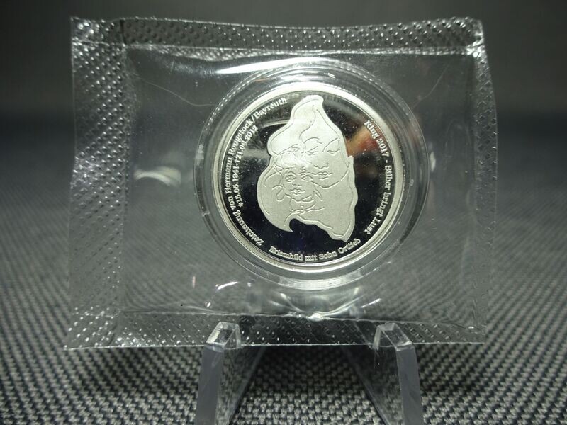 Silbermedaille Deutschland 2017 Siegfried Taler Globalgold PP Proof 1/10 Oz Unze Silbermedaille Deutschland 2017 Siegfried Taler Globalgold PP Proof 1/10 Oz Unze