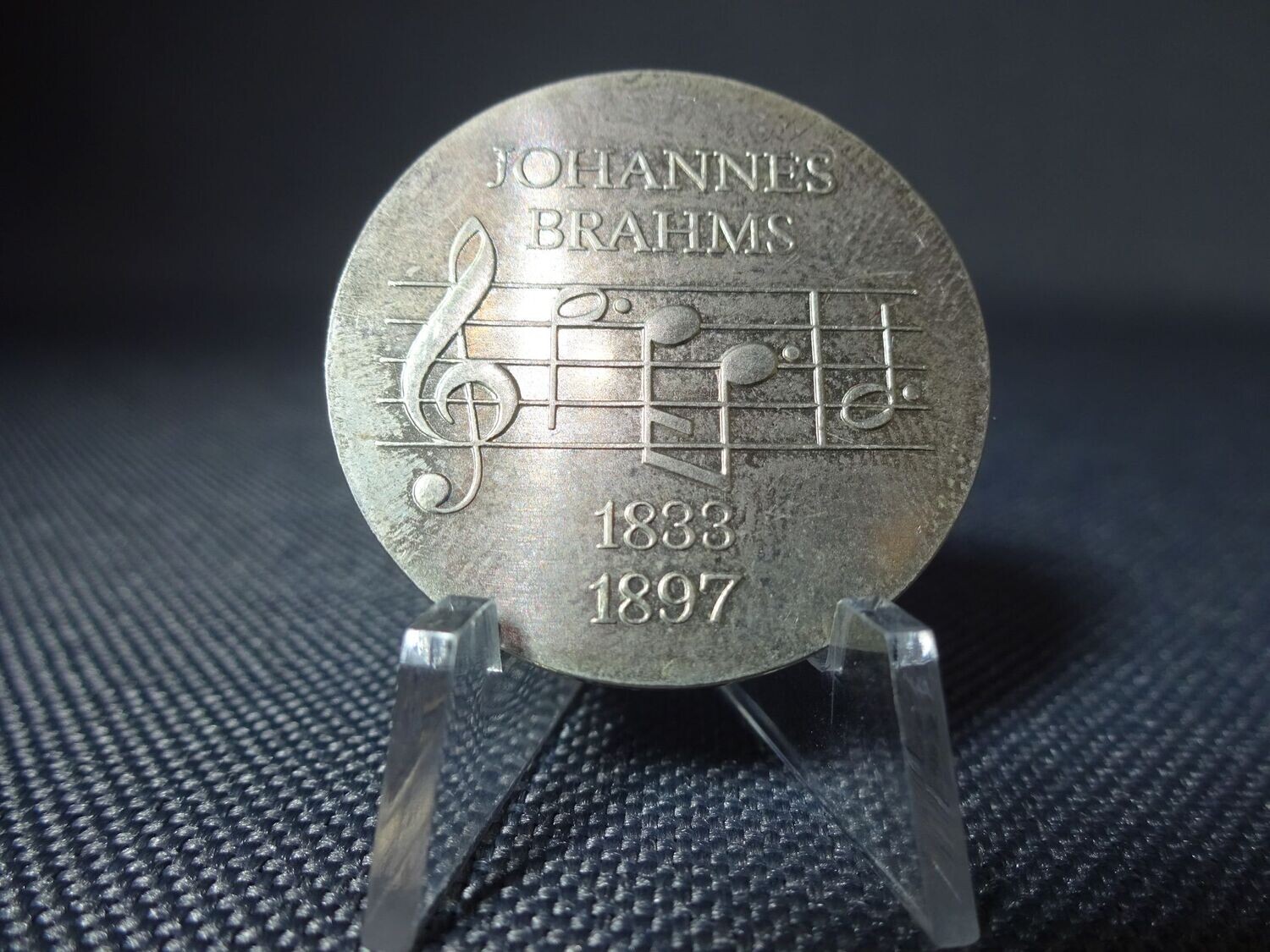 Münze DDR 1972 5 Mark Johannes Brahms 1833 - 1897 Gedenkmünze