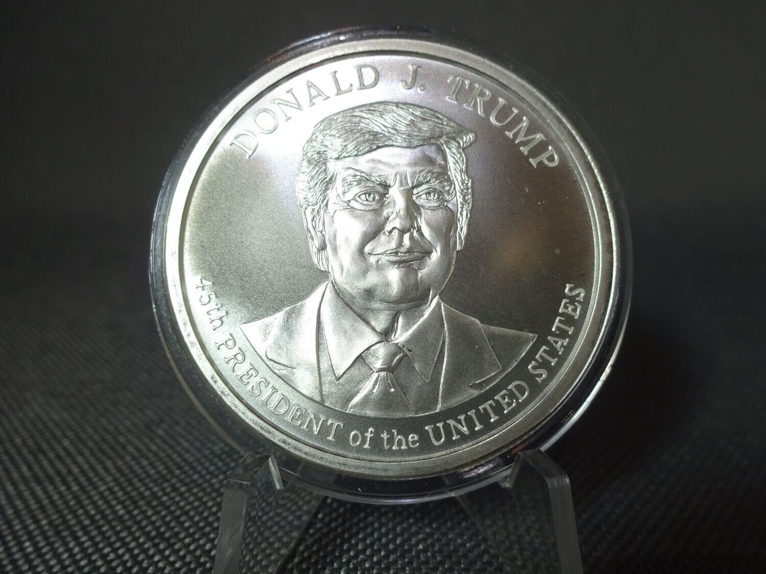 Silbermedaille USA 45. President Donald J. Trump 1 Oz Unze