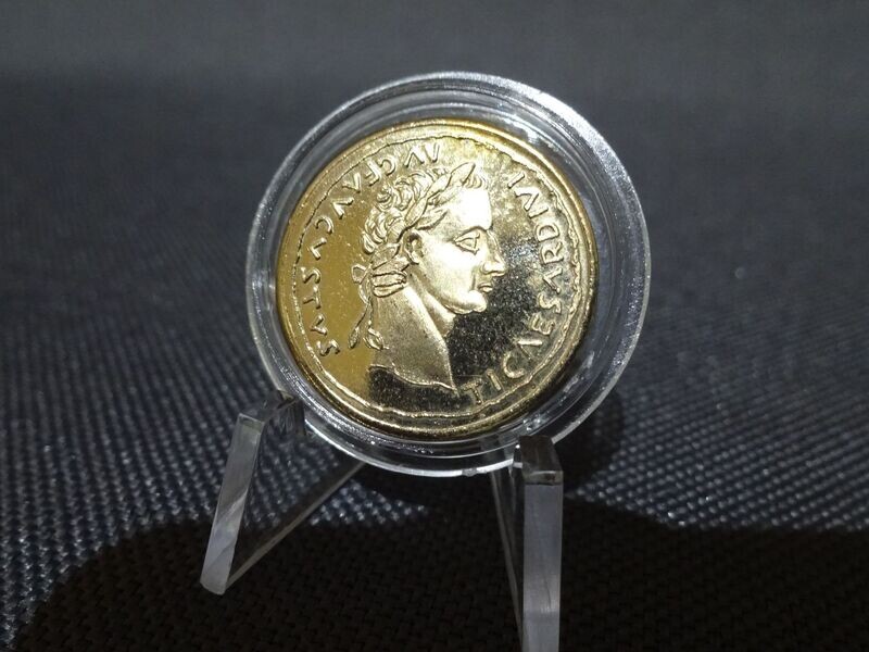 Medaille Deutschland 1985 2000 Jahre Augsburg Kaiser Augustus Augusta Vindelcorum Vergoldet Medaille Deutschland 1985 2000 Jahre Augsburg Kaiser Augustus Augusta Vindelcorum Vergoldet