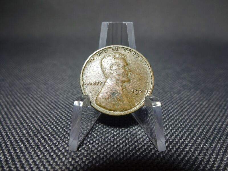 Münze USA 1929 1 Cent Lincoln Wheat Penny