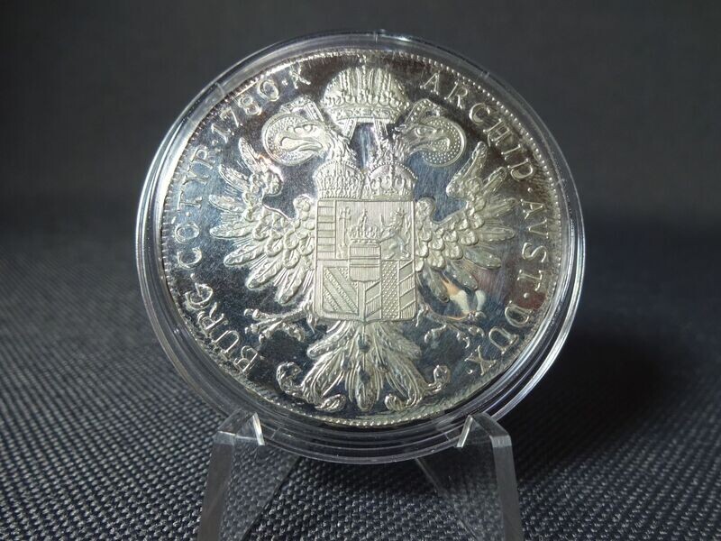 Silbermünze Österreich Maria Theresia Theresien Taler Nachprägung PP Proof