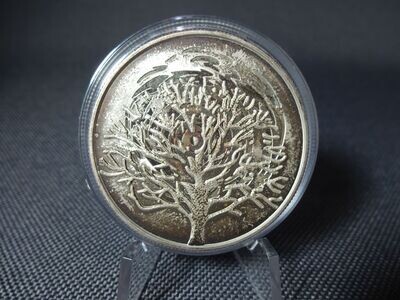 Silbermünze Israel 2004 2 Schekel Burning Bush Busch PP Proof Selten