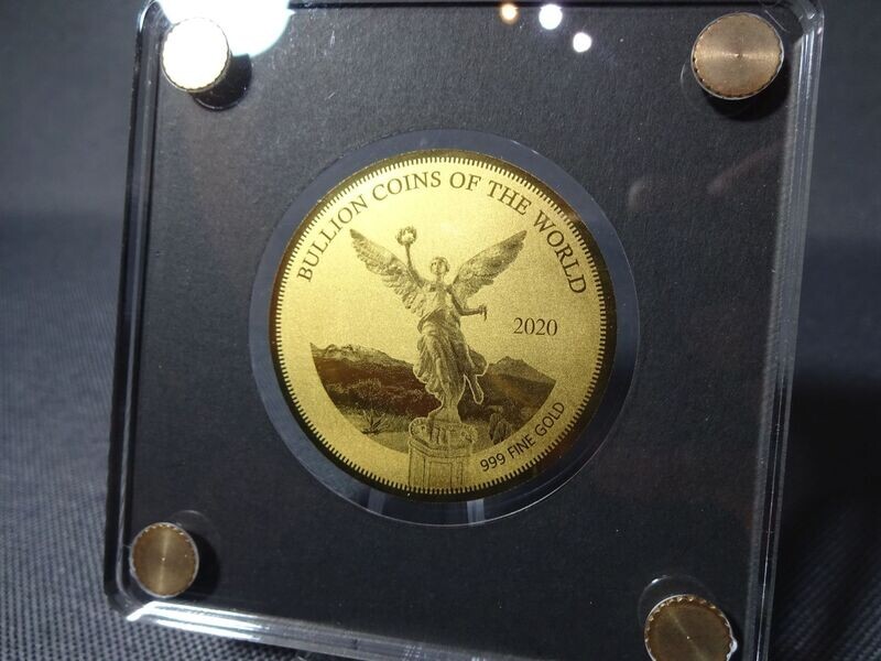 Goldmünze Tschad 2020 5000 Francs Libertad Bullion Coins of the World 1/200 Oz Unze