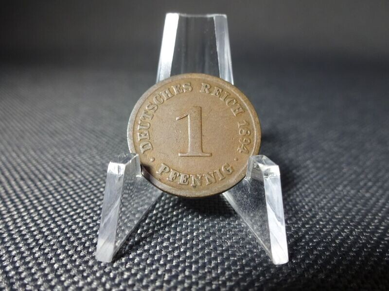 Münze Deutsches Kaiserreich 1894 D 1 Pfennig München