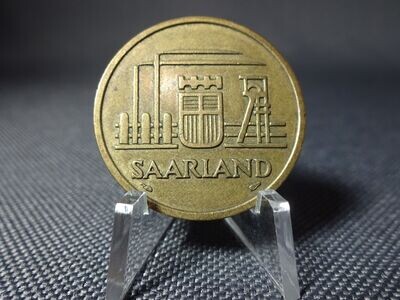 Münze Deutschland Saarland 1954 50 Franken Münze Deutschland Saarland 1954 50 Franken