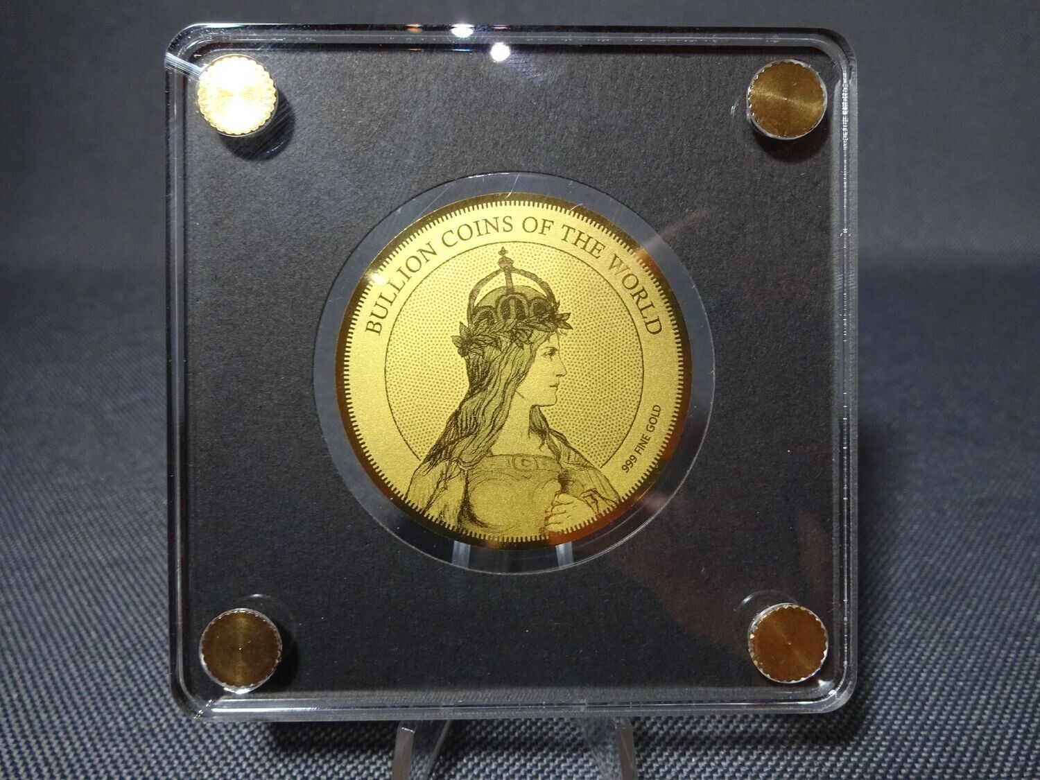 Goldmünze Tschad 2020 5000 Francs Germania Bullion Coins of the World 1/200 Oz Unze