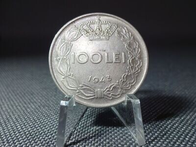 Münze Rumänien 1943 100 Lei König Mihai Michael I. Königreich Münze Rumänien 1943 100 Lei König Mihai Michael I. Königreich