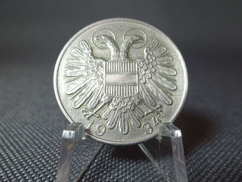 Münze Österreich 1934 1 Schilling