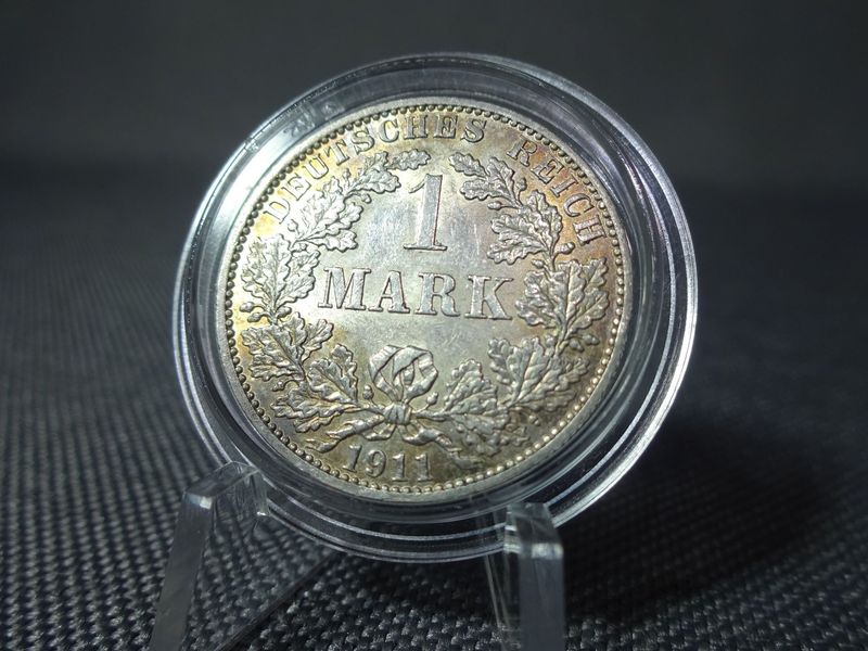 Silbermünze Deutsches Kaiserreich 1911 A 1 Mark Berlin (2.) Silbermünze Deutsches Kaiserreich 1911 A 1 Mark Berlin (2.)