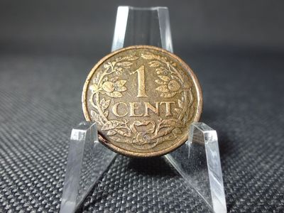 Münze Niederlande 1925 1 Cent Königin Wilhelmina