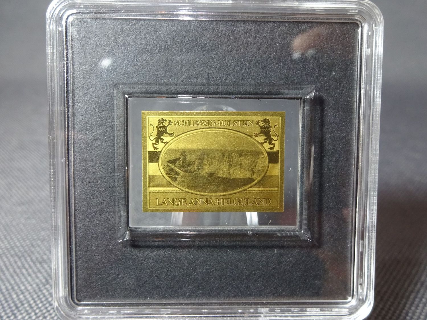 Goldbarren Tschad 3000 Francs Lange Anna Helgoland Münzbarren 1/500 Oz Unze Goldbarren Tschad 3000 Francs Lange Anna Helgoland Münzbarren 1/500 Oz Unze