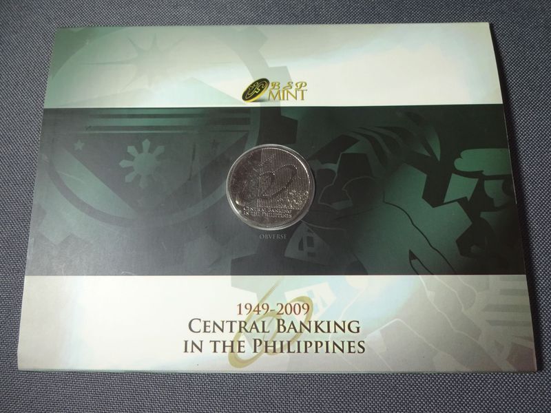 Kursmünzensatz KMS Set Philippinen 2009 1 Sentimo - 10 Piso Medaille