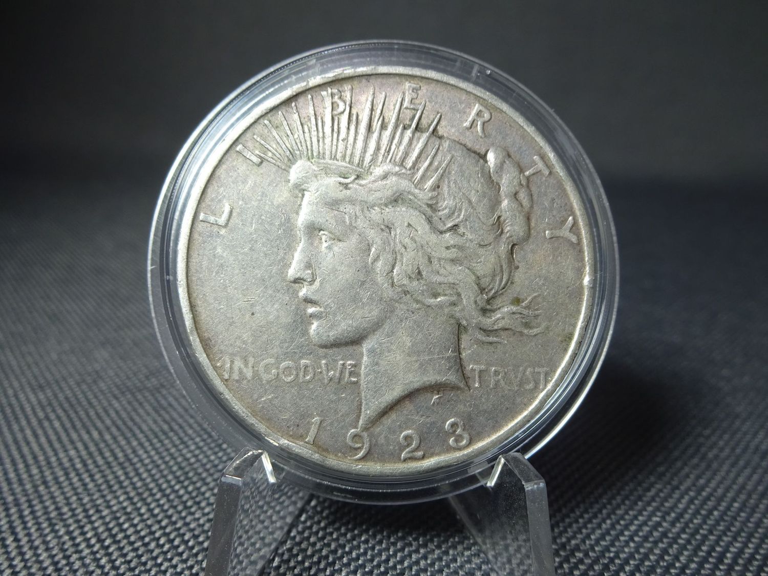 Silbermünze USA 1923 1 Peace Dollar Liberty Eagle