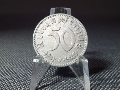 Münze Drittes Reich 1940 J 50 Reichspfennig Hamburg