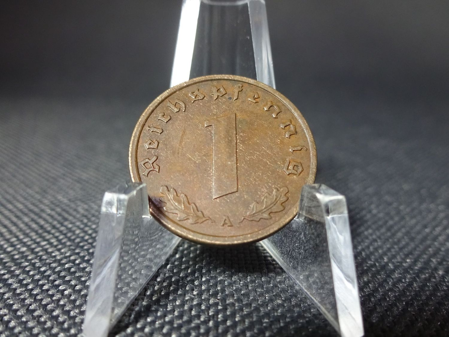 Münze Drittes Reich 1939 A 1 Reichspfennig Berlin