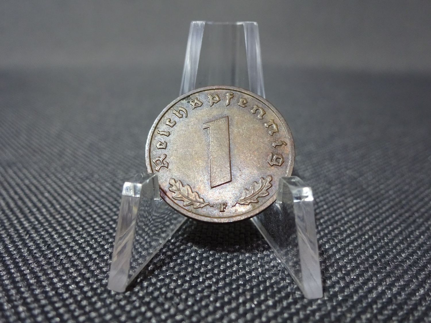 Münze Drittes Reich 1940 F 1 Reichspfennig Stuttgart (2.)