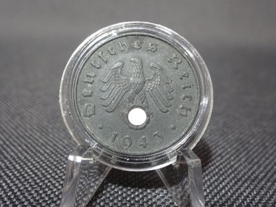 Münze Drittes Reich 1943 A 10 Reichspfennig Berlin