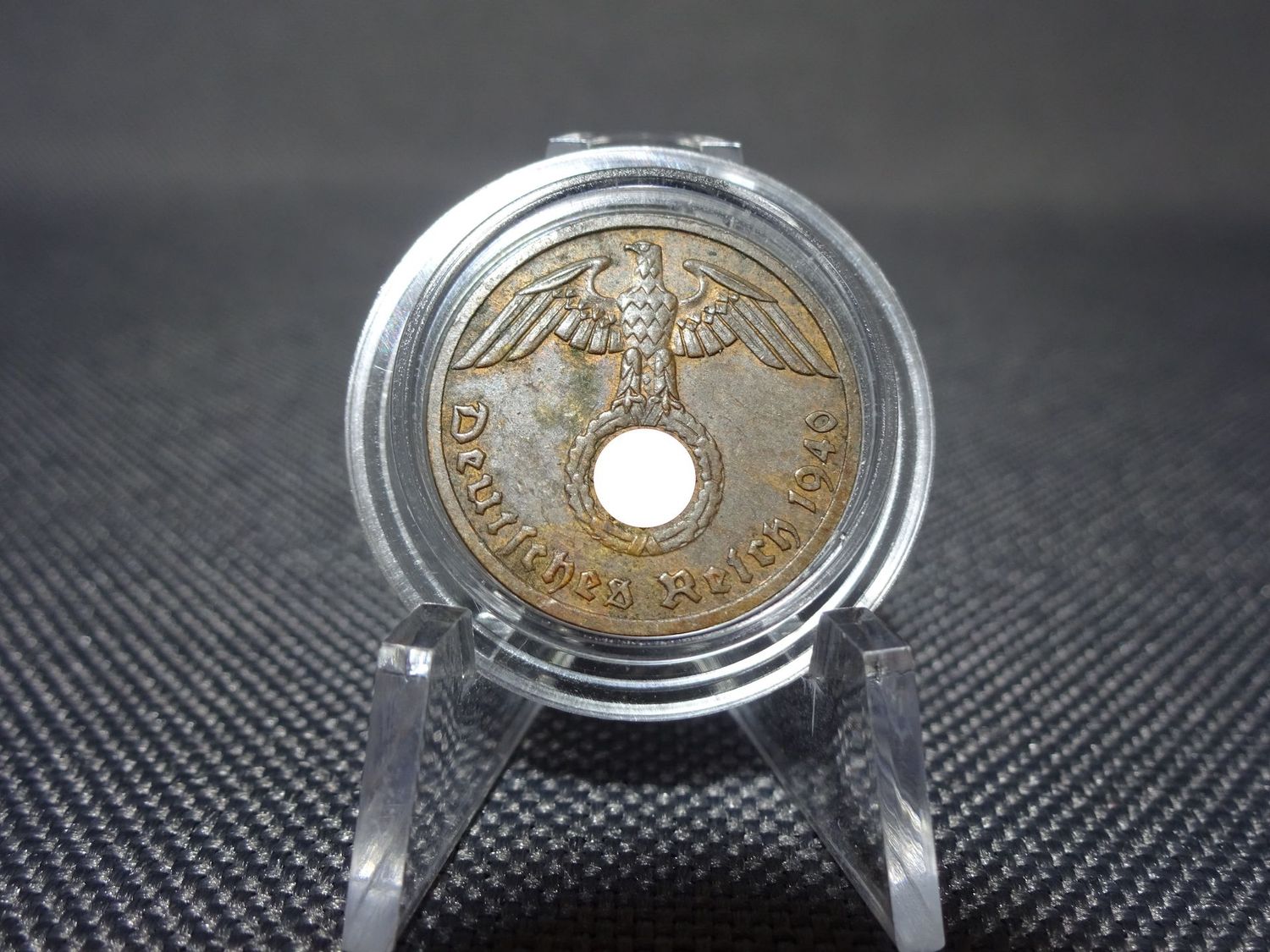 Münze Drittes Reich 1940 F 1 Reichspfennig Stuttgart (1.) Münze Drittes Reich 1940 F 1 Reichspfennig Stuttgart (1.)