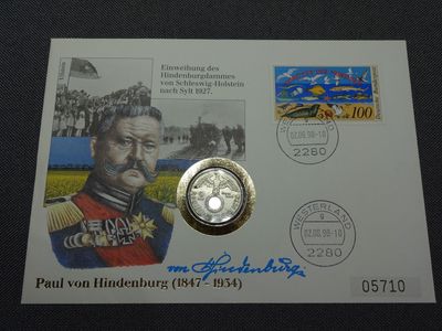 Numisbrief Silbermünze Drittes Reich 1938 A 2 Reichsmark Berlin Paul von Hindenburg Numisbrief Silbermünze Drittes Reich 1938 A 2 Reichsmark Berlin Paul von Hindenburg