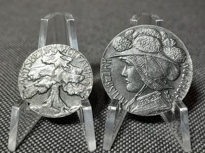 Münzen Set Deutsches Kaiserreich 1919 10 50 Pfennig Notgeld Stadt Wolfach Erhaltung!