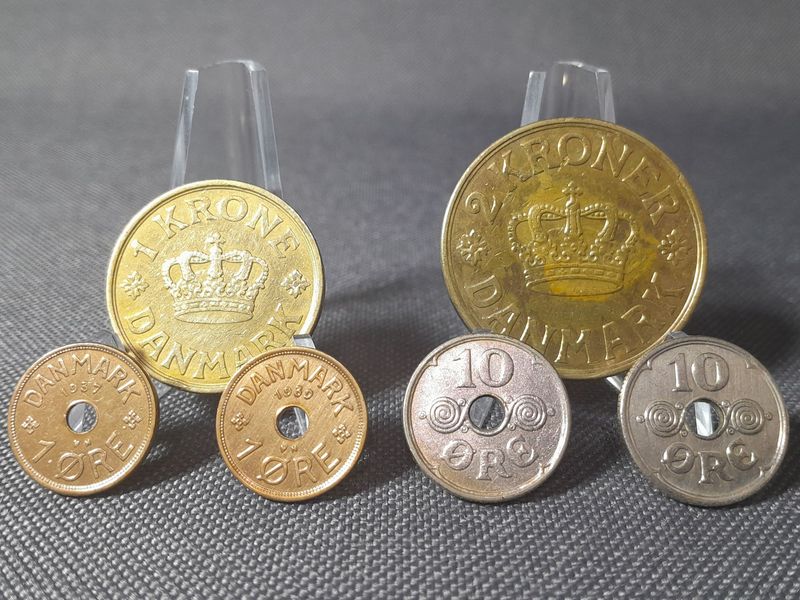 Münzen Set Dänemark 1935 1936 1937 1939 1940 1 10 Öre 1 2 Kronen Danmark Erhaltung Münzen Set Dänemark 1935 1936 1937 1939 1940 1 10 Öre 1 2 Kronen Danmark Erhaltung
