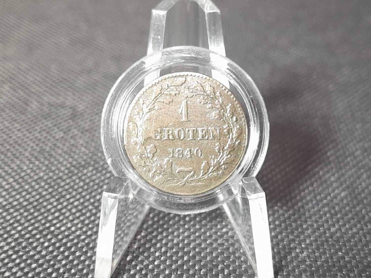 Silbermünze 1840 1 Groten Freie Hansestadt Bremen Altdeutschland