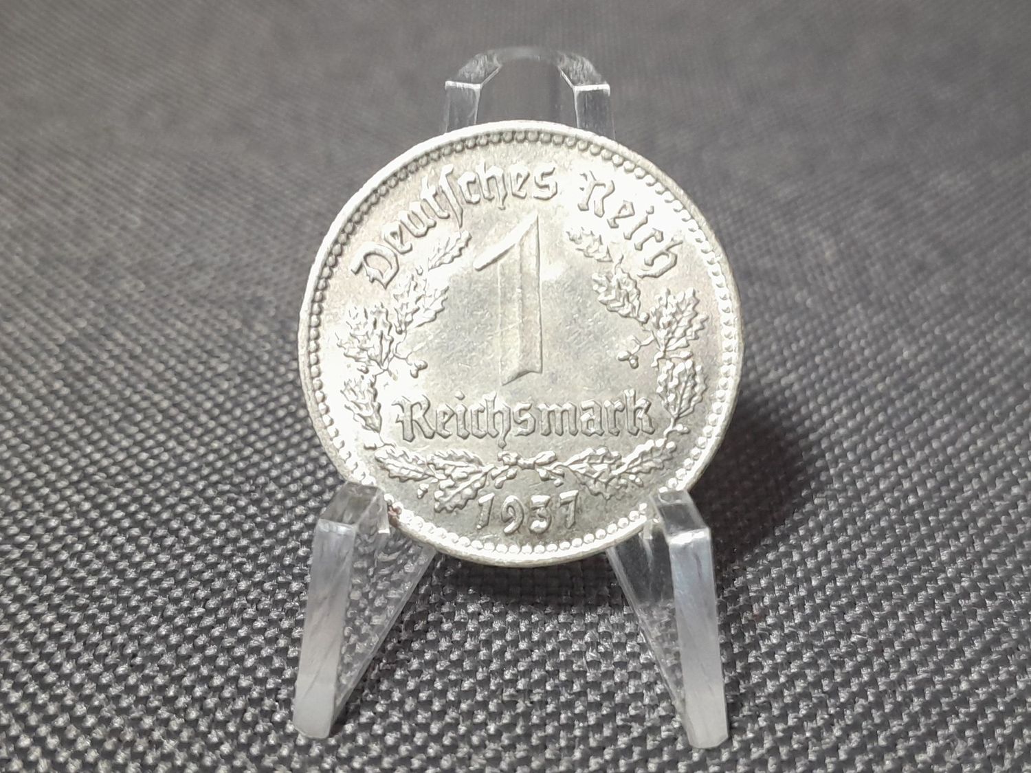 Münze Drittes Reich 1937 A 1 Reichsmark Berlin Münze Drittes Reich 1937 A 1 Reichsmark Berlin